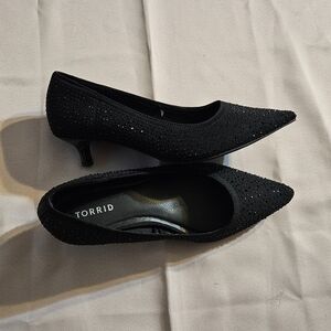 Torrid Black Sparkle Women's Shoes